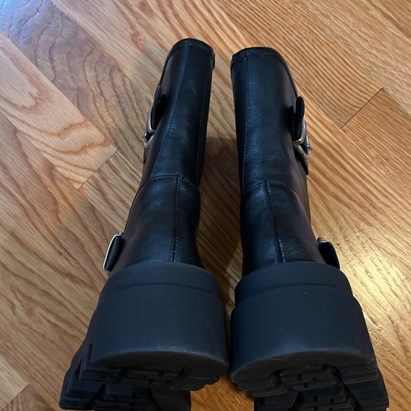 Anthropologie x Maeve Moto Boots Size 39EU or 8 US NWT - Picture 9 of 15